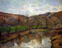 Gauguin, Paul - Aven Valley, Upstream of Pont-Aven
